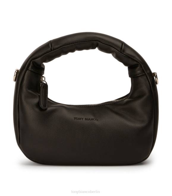 Handtaschen| de Tony Bianco Frauen leuchtende Mini-Handtaschen schwarzes Leder 4624700